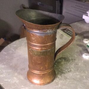 Vintage Copper Pitcher